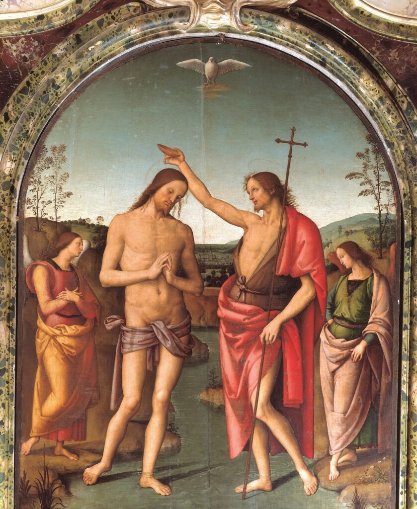2 IL BATTESIMO &#8211; P. VANNUCCI DETTO IL PERUGINO x SITO