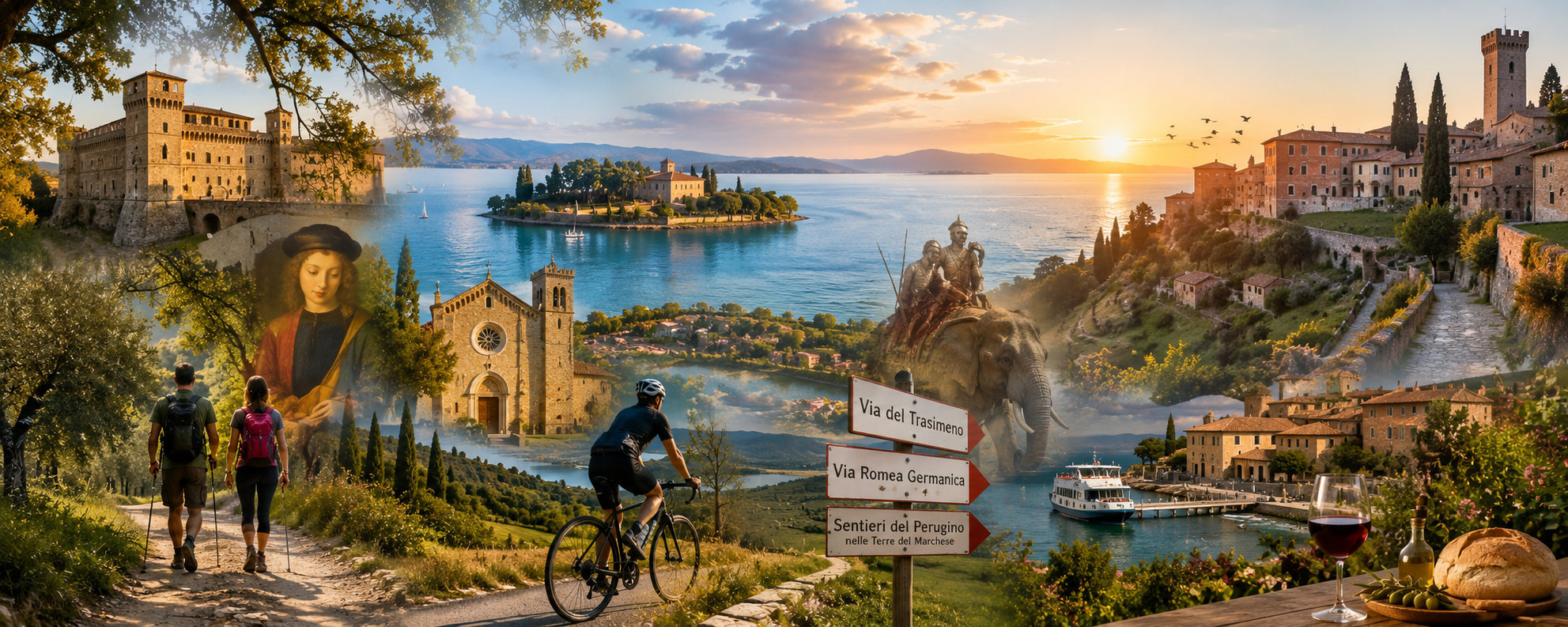 Paesaggi del Trasimeno tra natura, cammini e suggestioni di viaggio lento